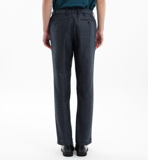 MACKINTOSH PHILOSOPHY「テーラードジャージー エラスティックパンツ　杢カラミ」|スラックス|