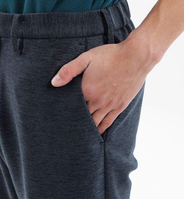 MACKINTOSH PHILOSOPHY「テーラードジャージー エラスティックパンツ　杢カラミ」|スラックス|