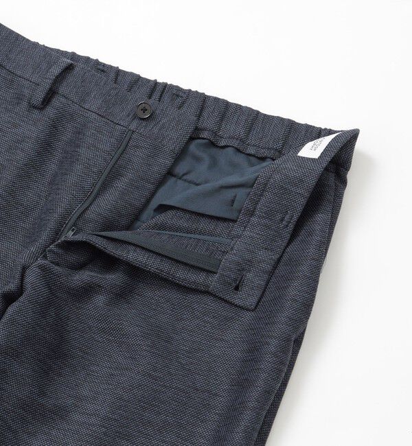 MACKINTOSH PHILOSOPHY「テーラードジャージー エラスティックパンツ　杢カラミ」|スラックス|