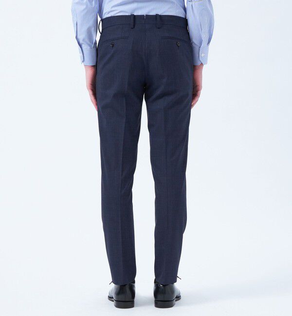 MACKINTOSH PHILOSOPHY「トロッタートラウザーズ #109 ストレッチピンヘッド/無地」|スラックス|