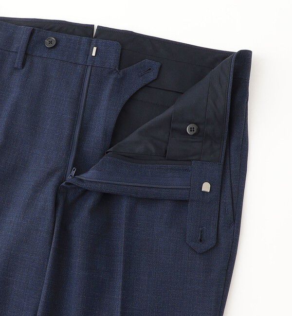 MACKINTOSH PHILOSOPHY「トロッタートラウザーズ #109 ストレッチピンヘッド/無地」|スラックス|