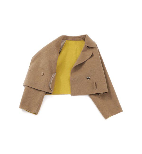  「リバーウールショートトレンチ」|ブルゾン・スタジャン|