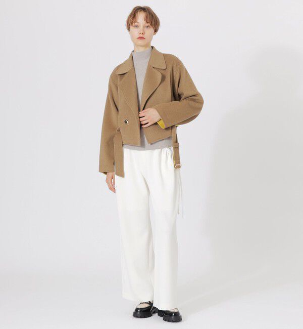  「リバーウールショートトレンチ」|ブルゾン・スタジャン|