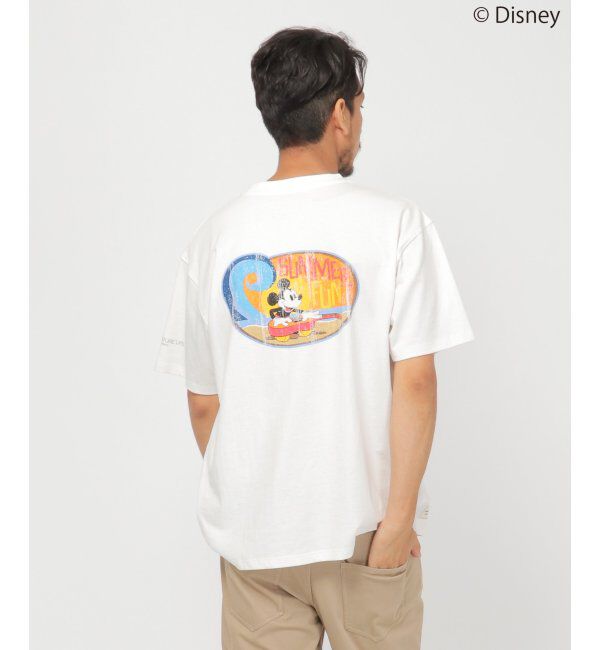 ikka「URBAN NATURE LIFE／ミッキー／ サーフTシャツ」|Tシャツ・カットソー|ホワイト