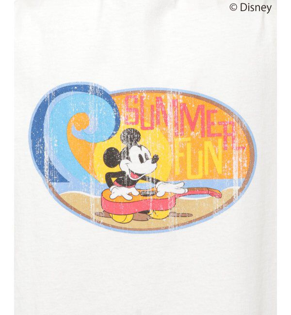 ikka「URBAN NATURE LIFE／ミッキー／ サーフTシャツ」|Tシャツ・カットソー|
