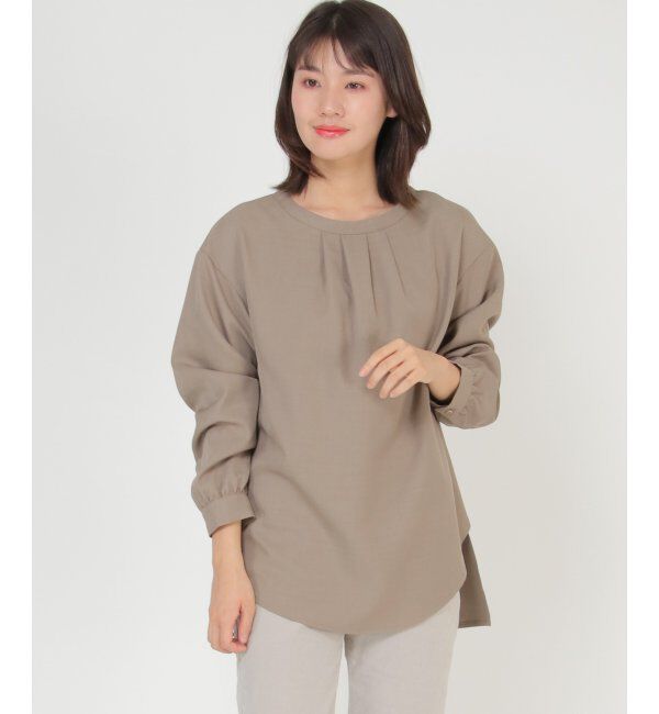 IKKA LOUNGE「タンブラーツイルチュニックワンピース」|ワンピース|チャケイ