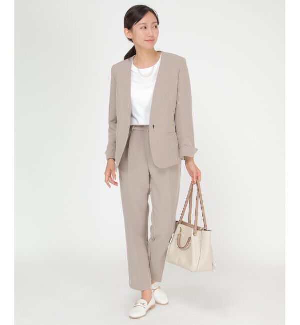 IKKA LOUNGE「ウォッシャブルテーパードパンツ」|その他|