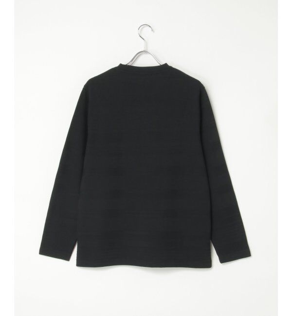 IKKA LOUNGE「ランダムリップルボーダーロンT」|Tシャツ・カットソー|