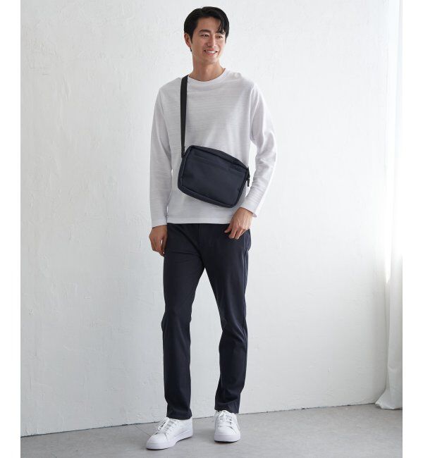 IKKA LOUNGE「ランダムリップルボーダーロンT」|Tシャツ・カットソー|