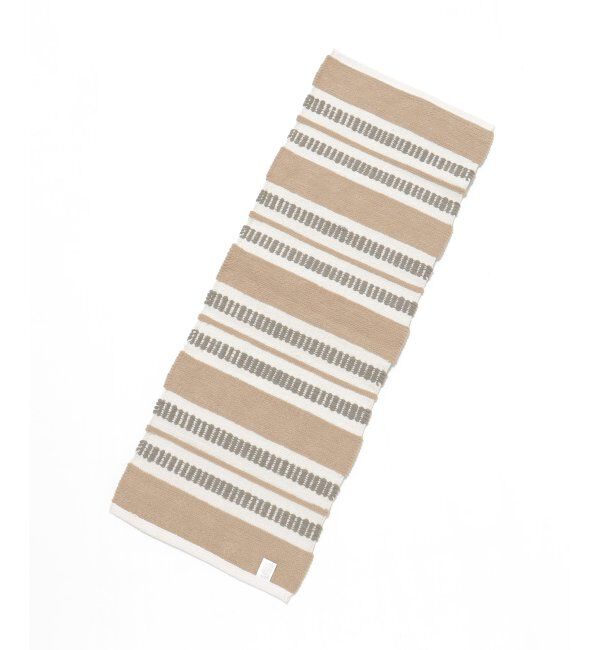 Lbc with Life「【吸水速乾】ダイヤボーダー キッチンマット」|クッション・クッションカバー|