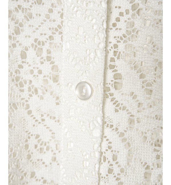 Lbc with Life「総レースシャツジャケット」|ブルゾン・スタジャン|