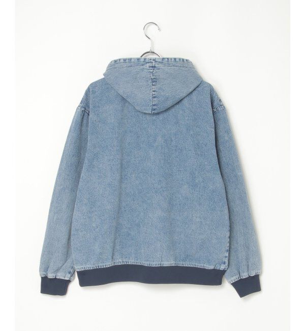VENCE share style「デニムフルジップパーカー」|ブルゾン・スタジャン|