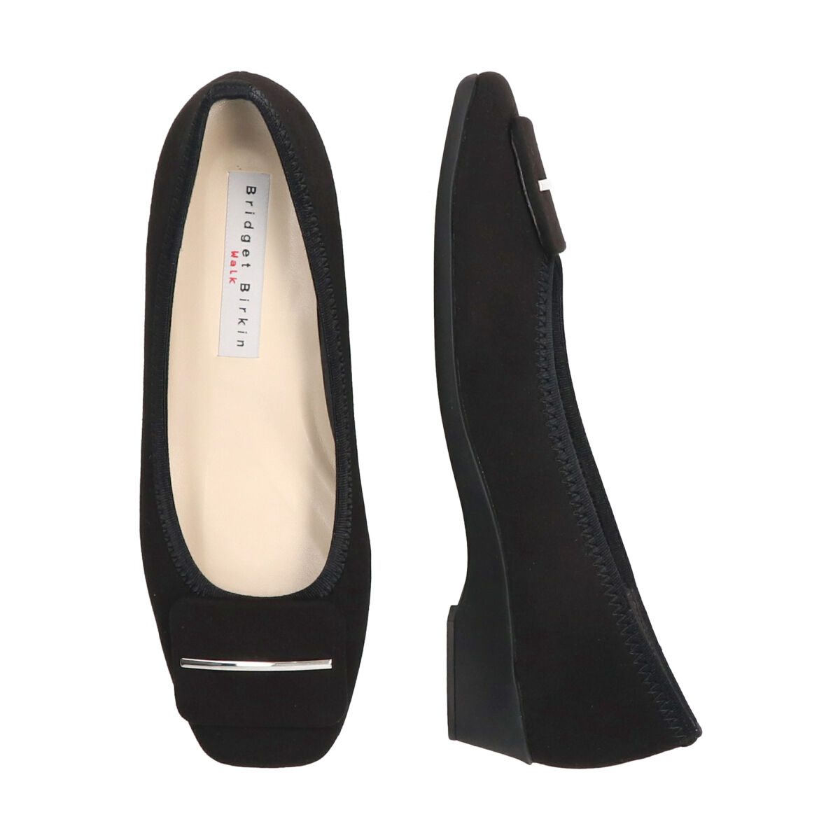 Bridget Birkin「【Bridget Birkin Walk】バックルモチーフウォーキングパンプス」|パンプス|