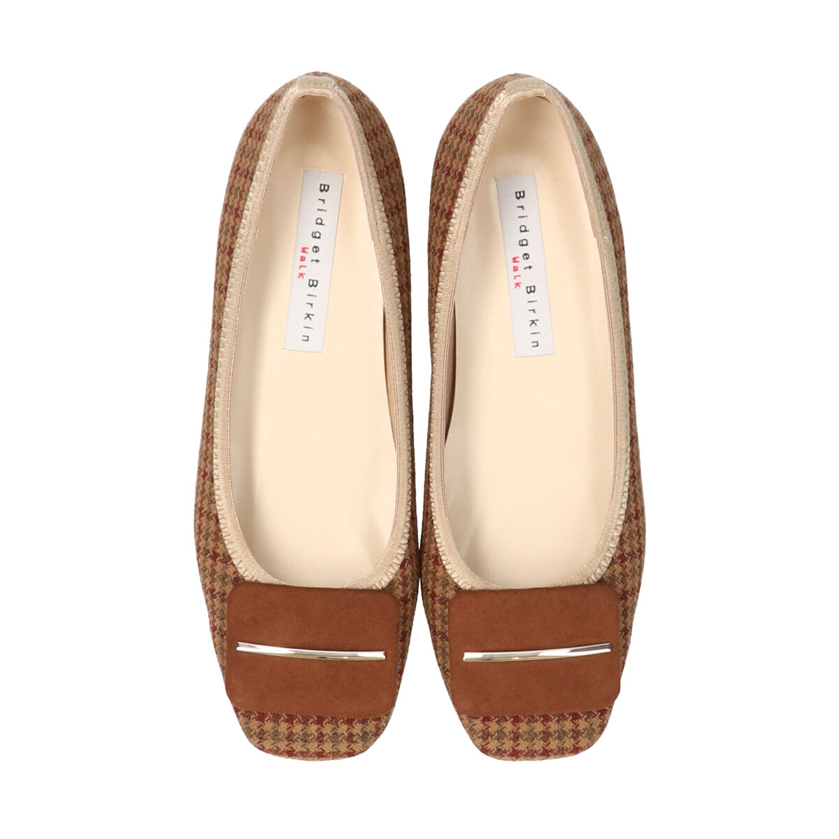 Bridget Birkin「【Bridget Birkin Walk】バックルモチーフウォーキングパンプス」|パンプス|