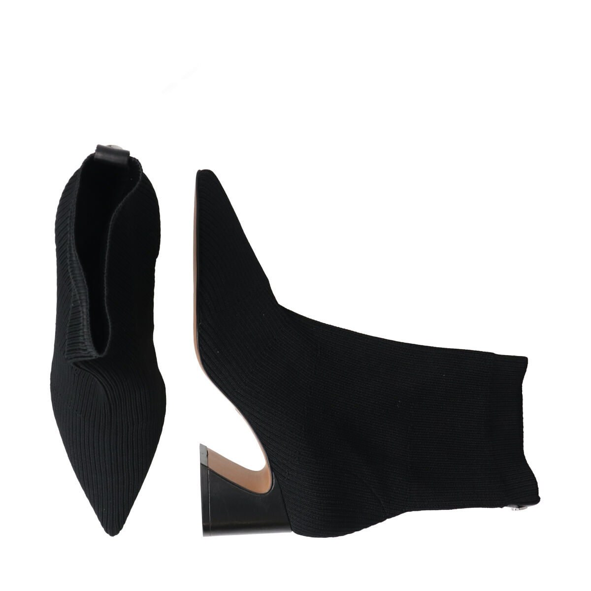 IMPORT SELECT「【CARRANO】デザインヒールニットショートブーツ」|ショートブーツ|