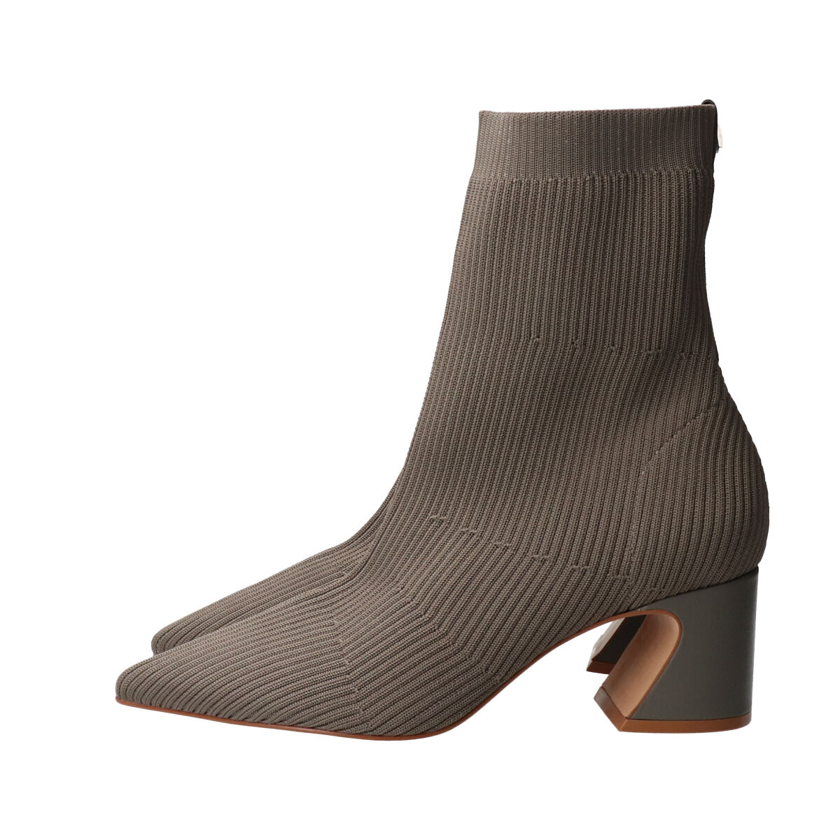 IMPORT SELECT「【CARRANO】デザインヒールニットショートブーツ」|ショートブーツ|