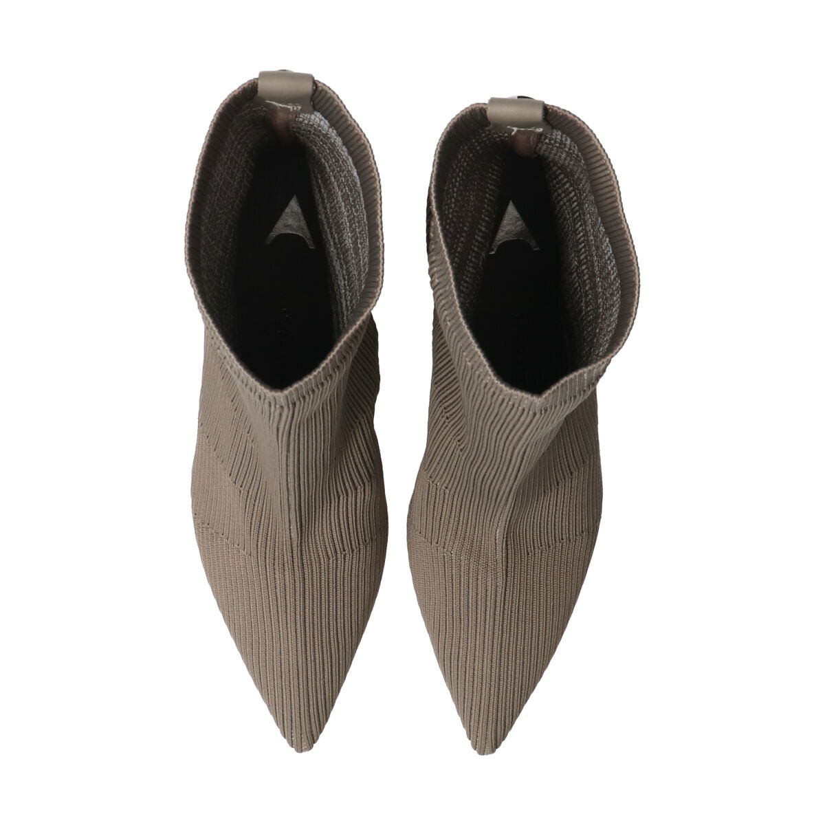 IMPORT SELECT「【CARRANO】デザインヒールニットショートブーツ」|ショートブーツ|