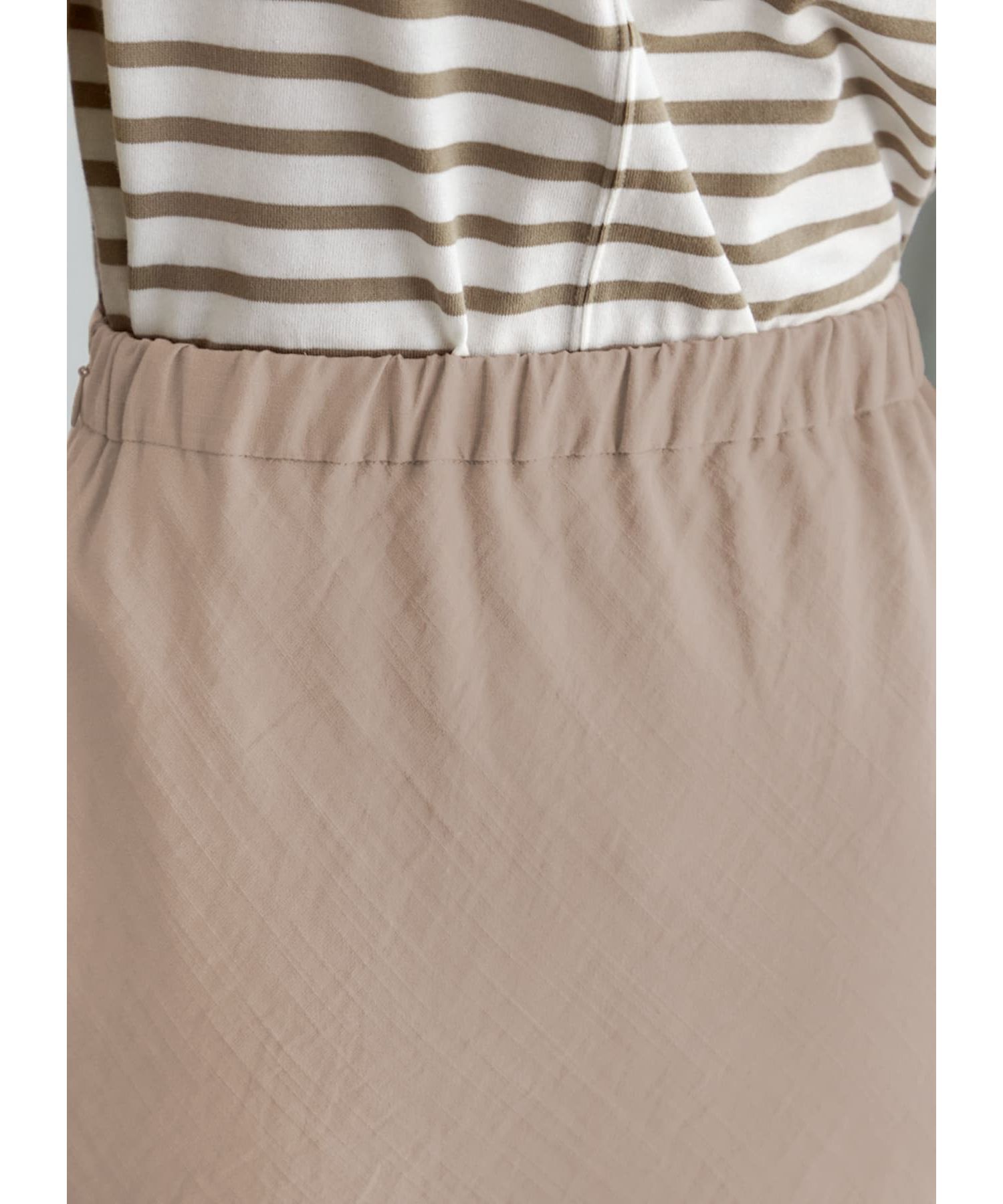 STYLE DELI「シボ感しなやかナローAラインスカート」|スカート|