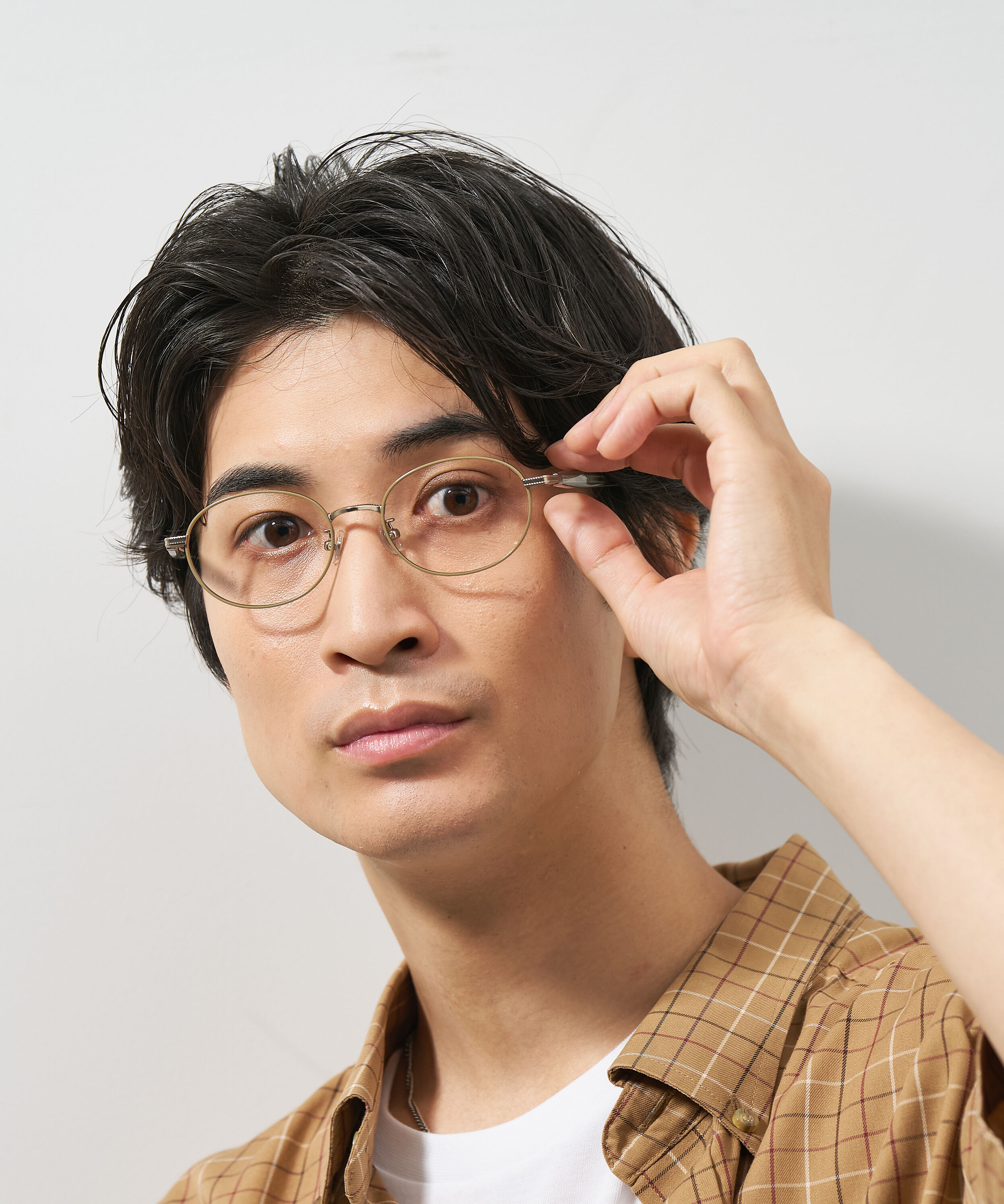  「オーバル型 メガネ｜上品で高級感のある 大人可愛いメガネ フェミニン レンズ交換券付き STANDARD MUSE」|メガネ|