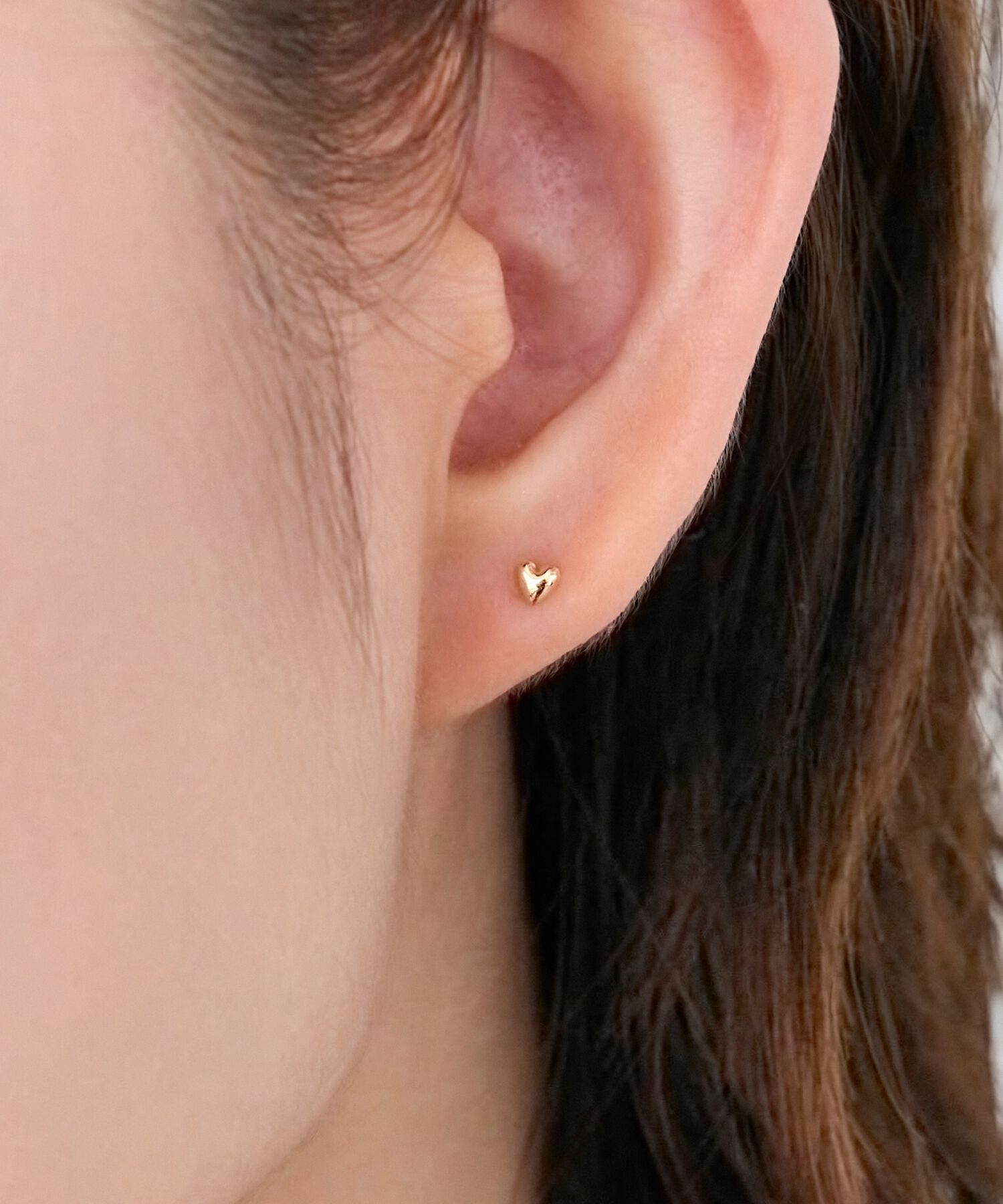 Phoebe「【K10】プチハートピアス／BOXつき」|ピアス|