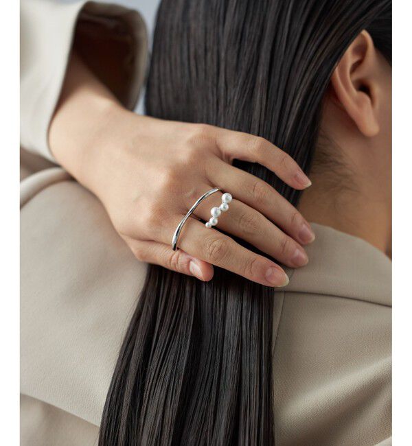 Jouete「[トゥーリング] レイヤード パール」|リング|