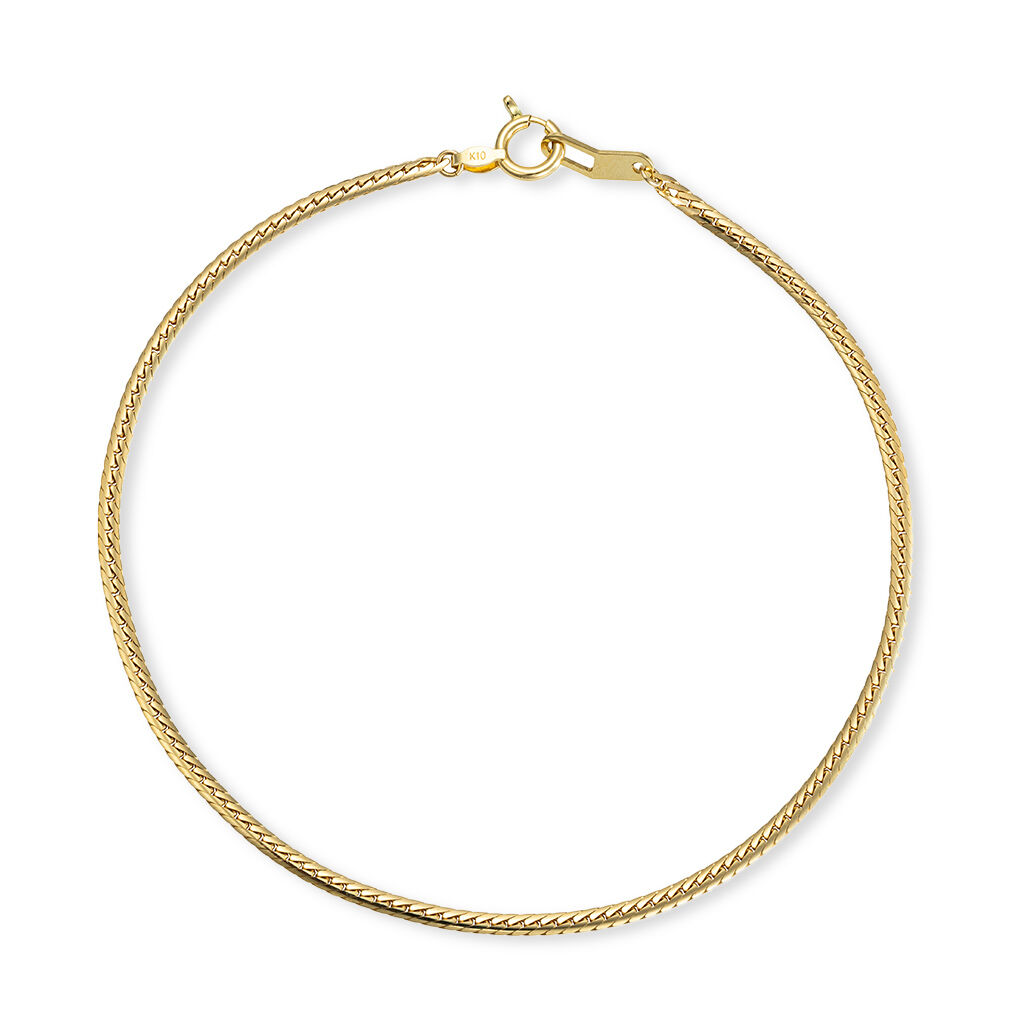 STAR JEWELRY「HERRINGBONE」|ブレスレット・バングル|イエローゴールド