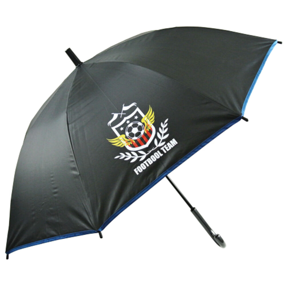 BACKYARD FAMILY「傘 子供用 ワンタッチ 通販 こども傘 小学生 キッズ 長傘 かさ 男の子 女の子 男子 女子」|傘|ブラック1