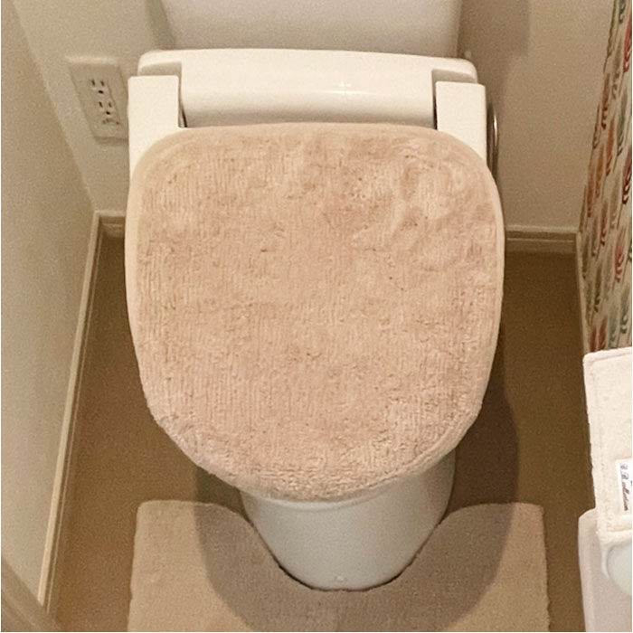 BACKYARD FAMILY「トイレふた カバーのみ 通販 トイレ フタカバー クッショニー おしゃれ 蓋カバー 普通型 兼用」|トイレタリー・ランドリーグッズ|