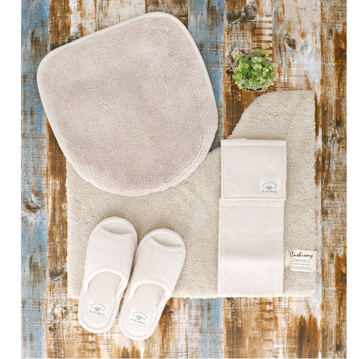 BACKYARD FAMILY「トイレふた カバーのみ 通販 トイレ フタカバー クッショニー おしゃれ 蓋カバー 普通型 兼用」|トイレタリー・ランドリーグッズ|