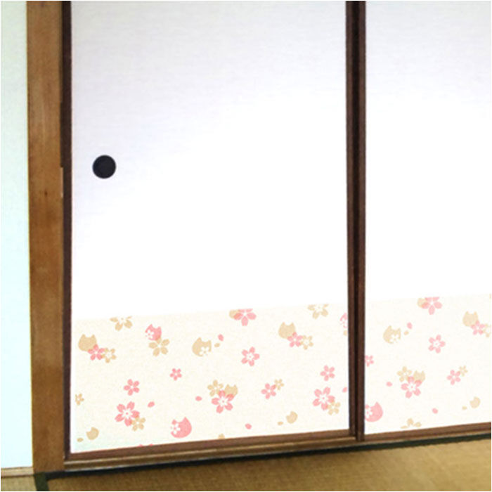 BACKYARD FAMILY「明和グラビア ツメ傷保護シート ふすま用 ペット 通販 日本製 保護シート リメイクシート」|その他|