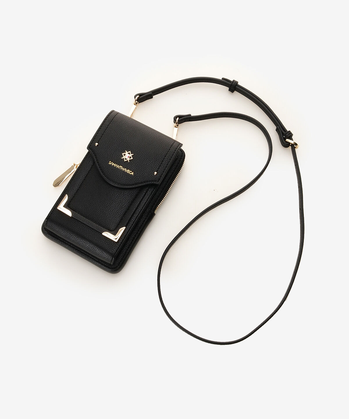 Samantha Vega「シンプルビジュースマホショルダーバッグ」|ショルダー・メッセンジャー|