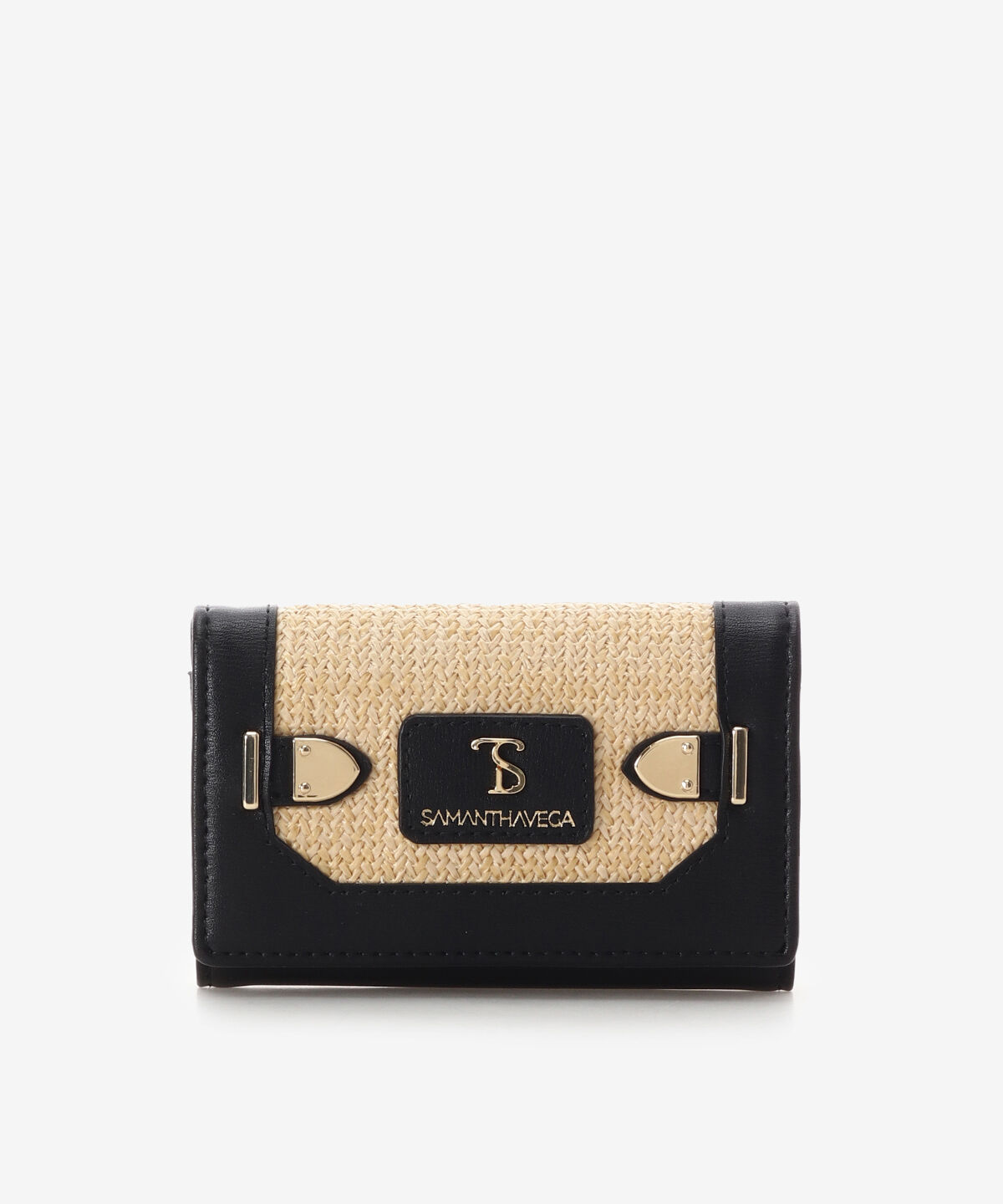 Samantha Vega「パナマ風ベルト金具キーケース」|キーケース|ブラック