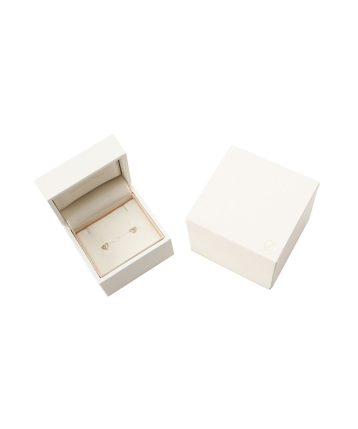 Samantha Tiara「K10PG ハートピアス≪5月 誕生石≫」|ピアス|