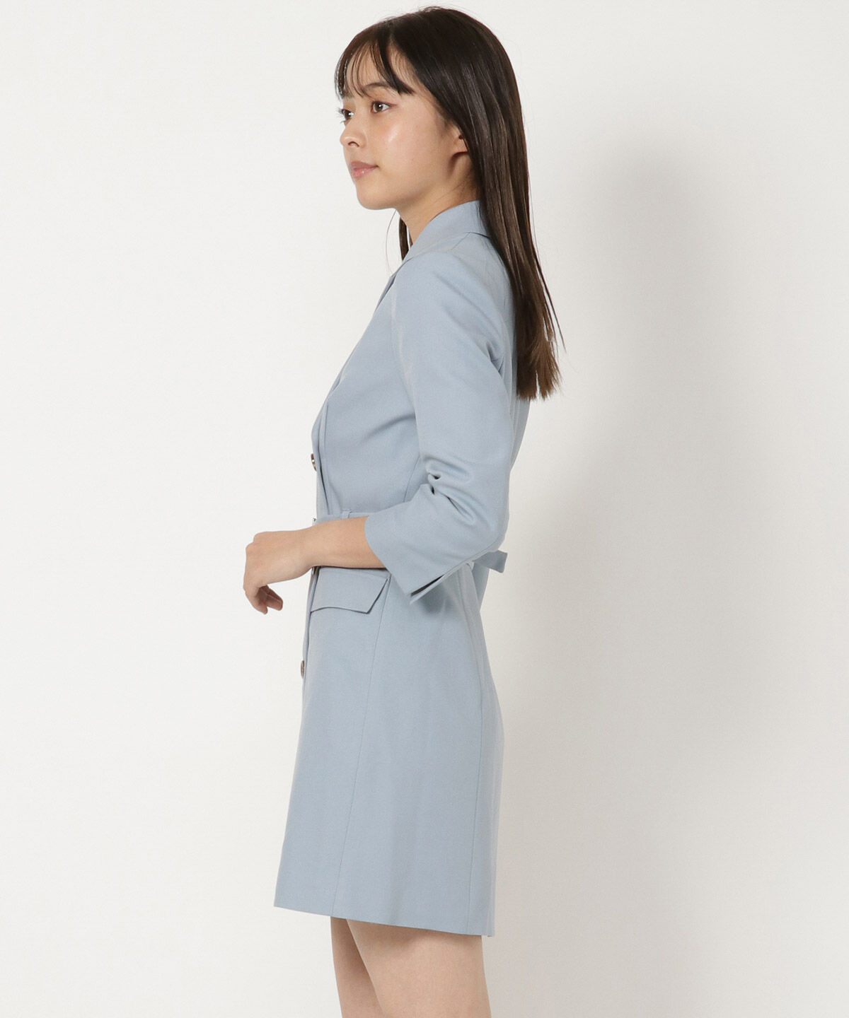 REDYAZEL「テーラーカラーミニワンピース」|ワンピース|