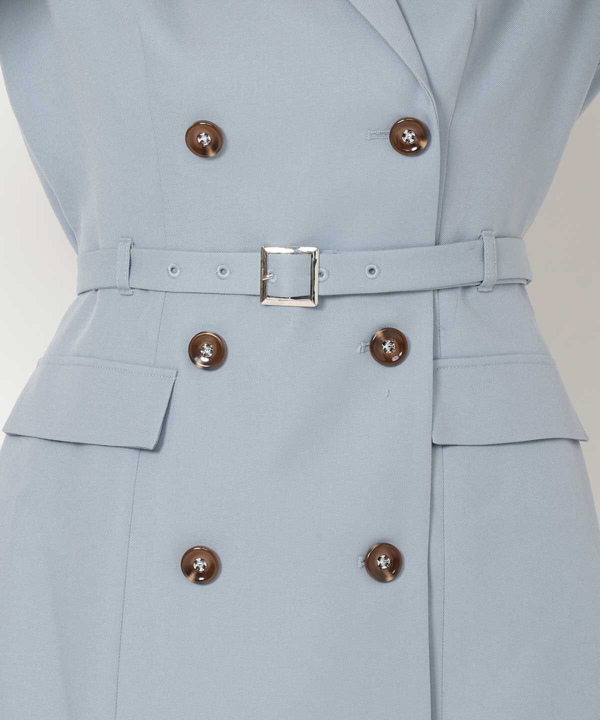 REDYAZEL「テーラーカラーミニワンピース」|ワンピース|