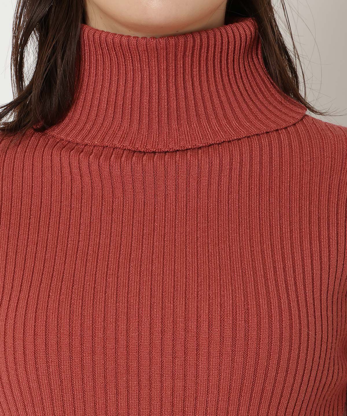 REDYAZEL「フィンガーホールタートルネックニット」|ニット・セーター|