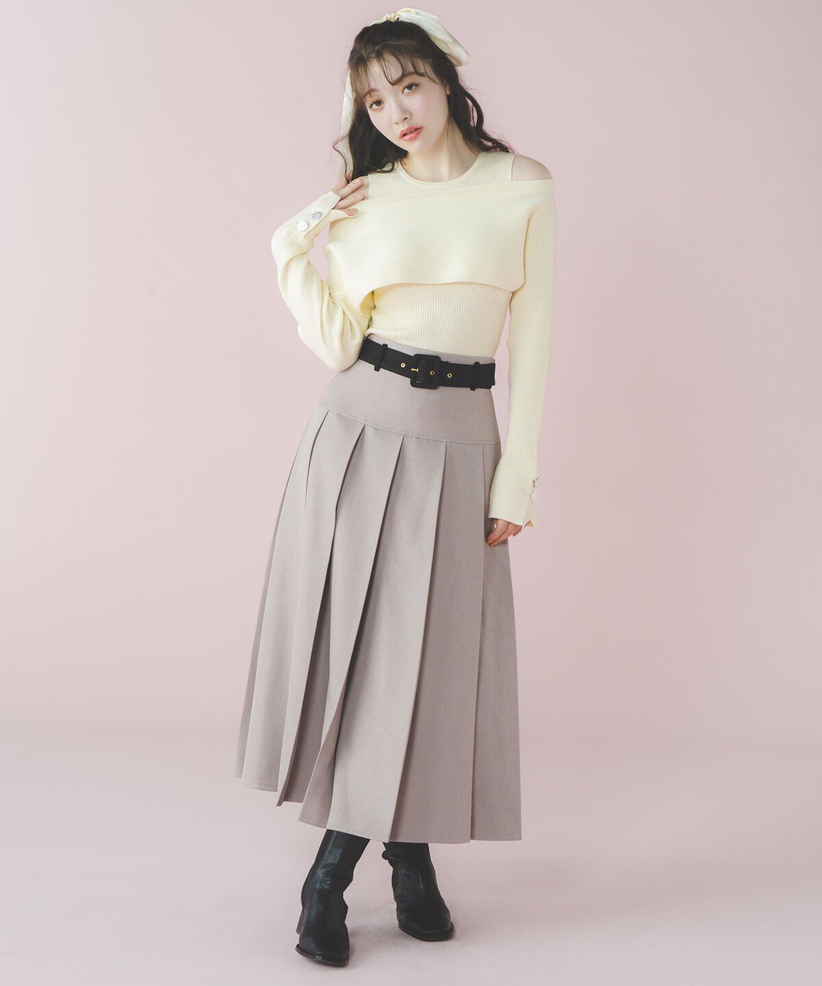 REDYAZEL「ニットセットトップス」|ニット・セーター|