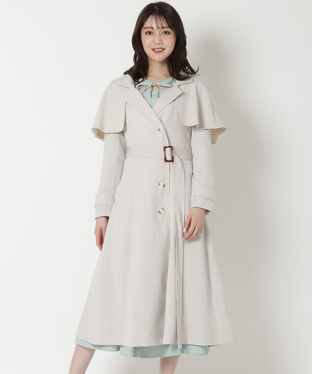 REDYAZEL「ケープトレンチコート」|トレンチコート|