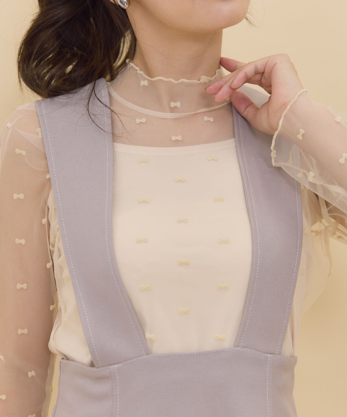 REDYAZEL「2wayレングスウーリッシュジャンパースカート」|ジャンパースカート|