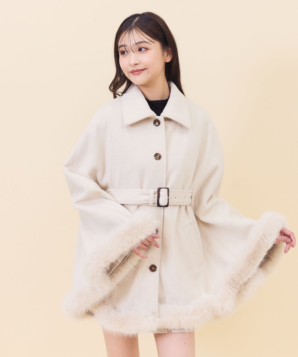 REDYAZEL「ファーケープデザインコート」|その他|