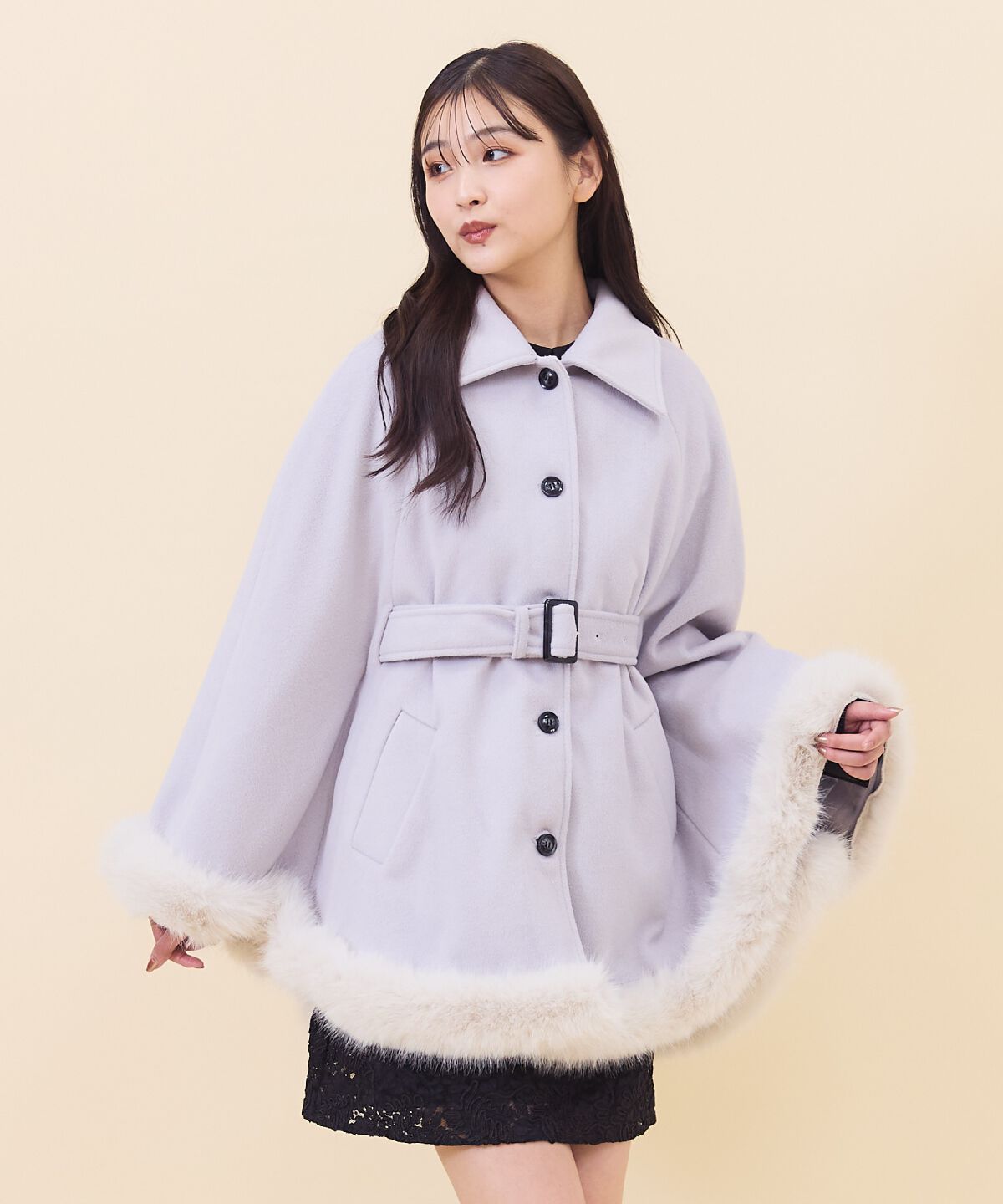 REDYAZEL「ファーケープデザインコート」|その他|