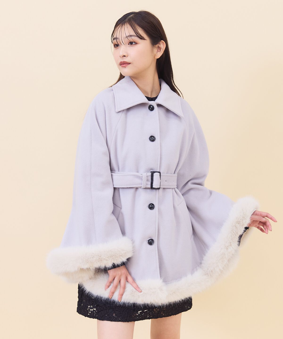 REDYAZEL「ファーケープデザインコート」|その他|