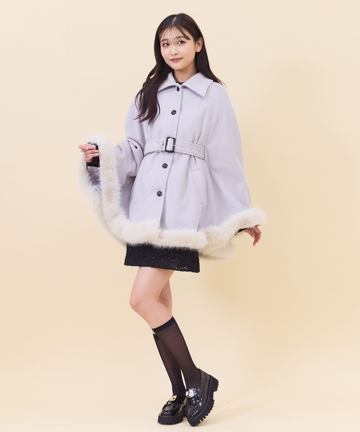 REDYAZEL「ファーケープデザインコート」|その他|