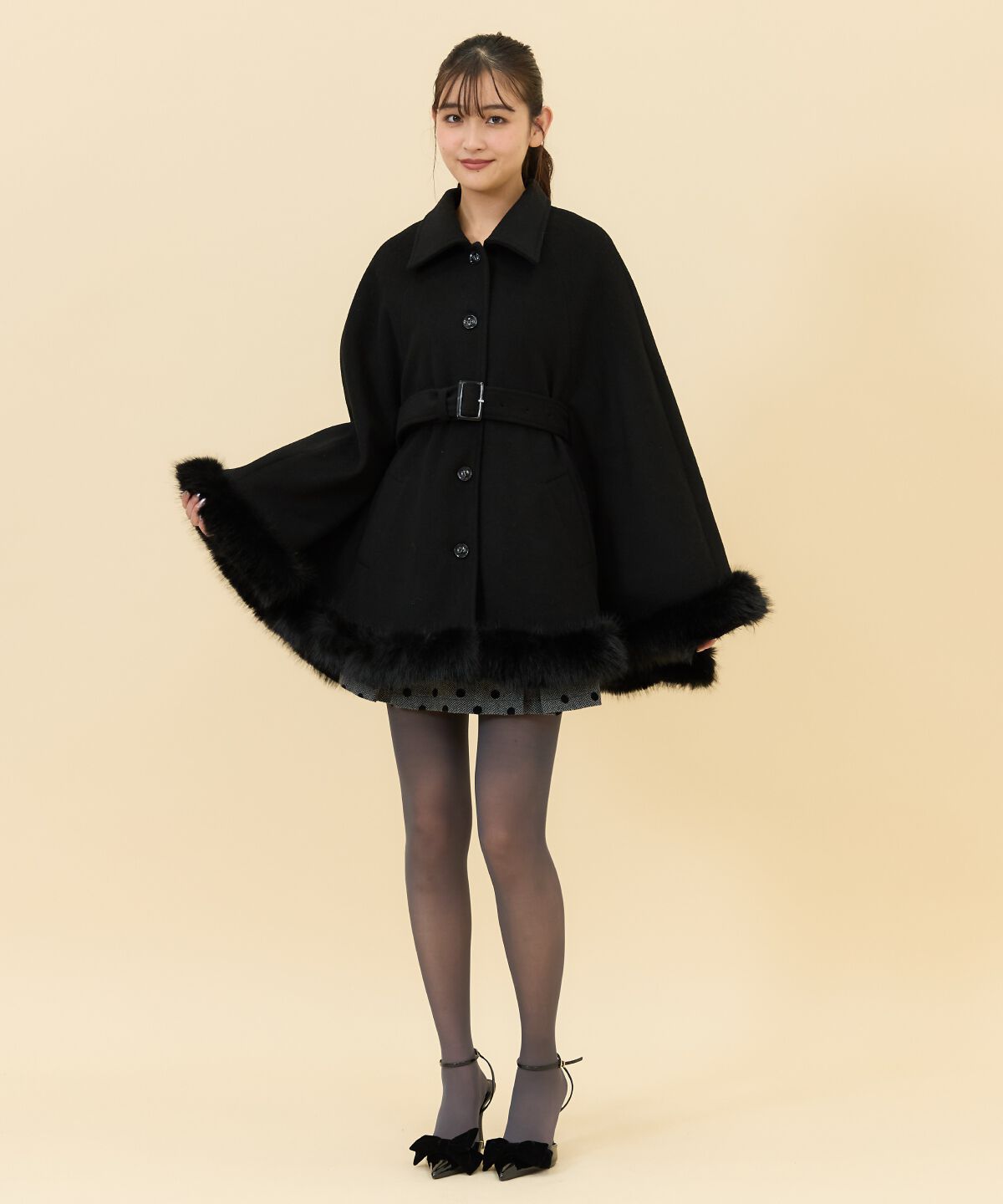 REDYAZEL「ファーケープデザインコート」|その他|