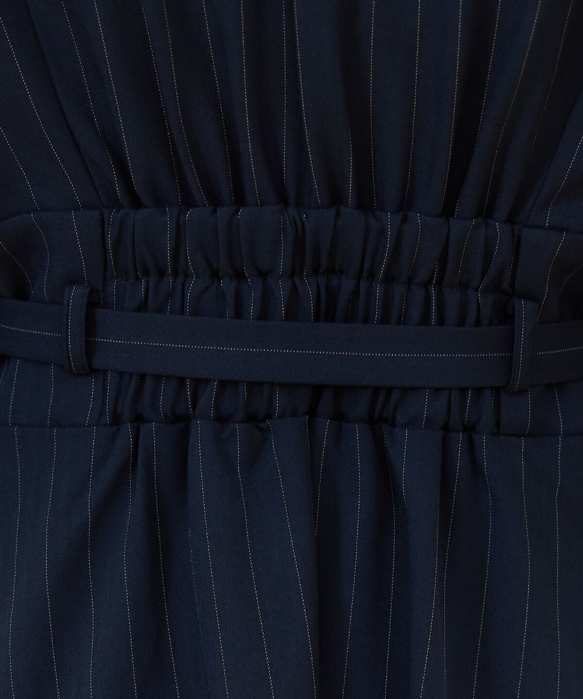 REDYAZEL「シャドーラメストライプシャツワンピース」|ワンピース|