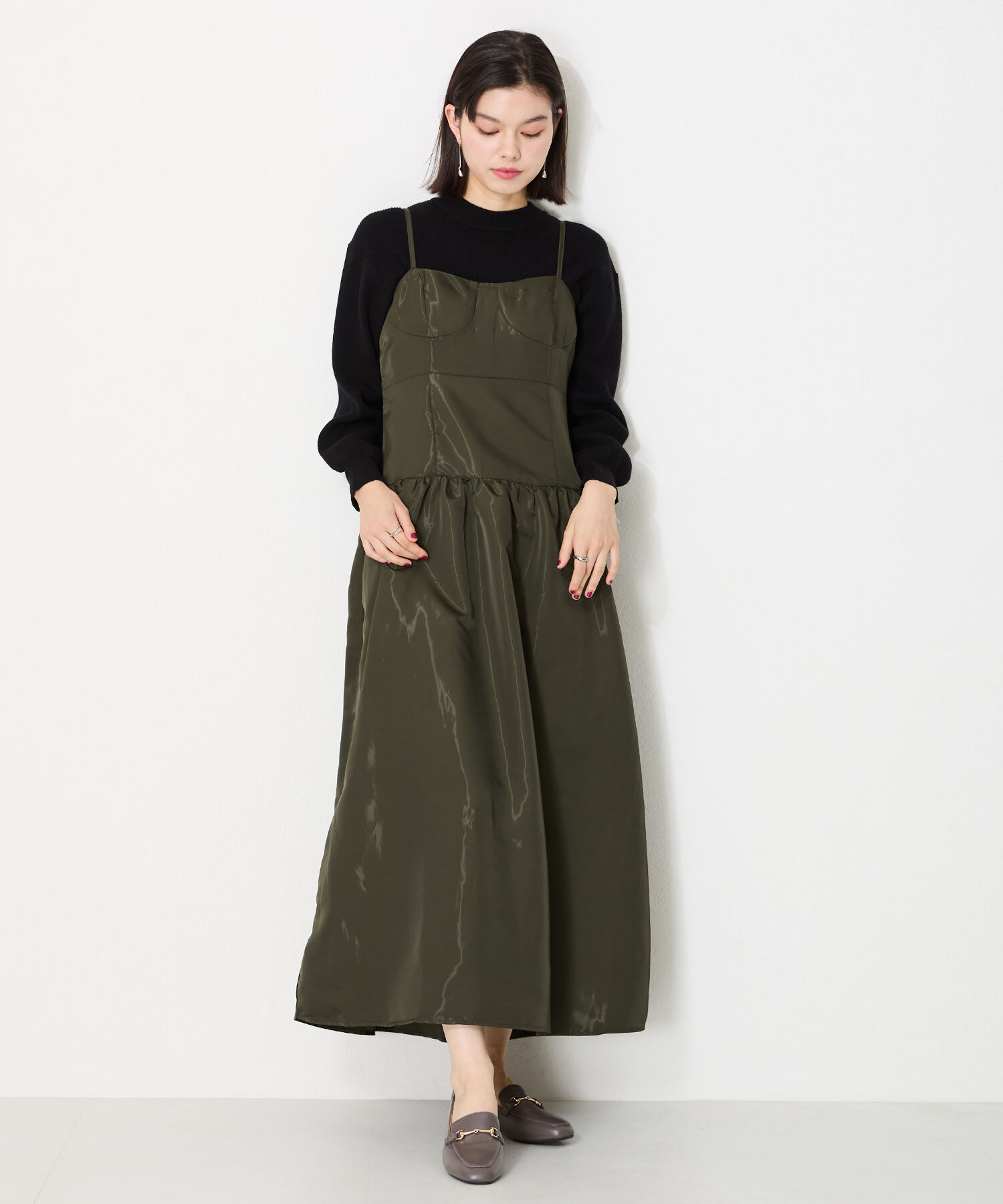 ORiental TRaffic「【跳べるパンプス/シリーズ累計１５０万足突破】スクエアトゥビットモチーフ  ローファー /R-3210」|パンプス|