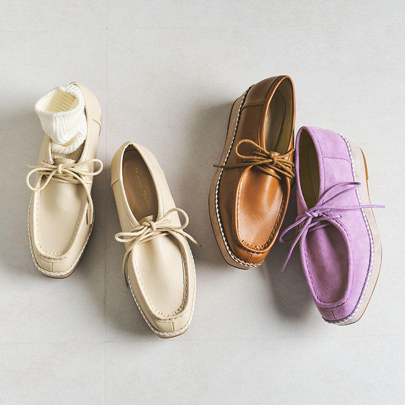 ORiental TRaffic「厚底チロリアンシューズ/31123」|パンプス|PURPLE