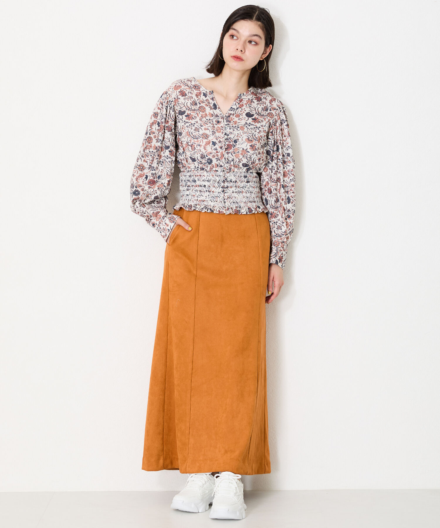 ORiental TRaffic「【トレンド】フレアソールシューレーススニーカー/OT3735 スニーカー 人気 売れてる スポーティー」|スニーカー|