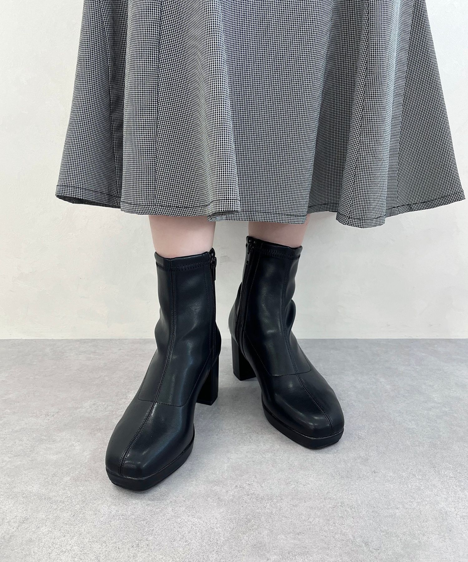 ORiental TRaffic「プラットフォームブーツ/31480」|ショートブーツ|