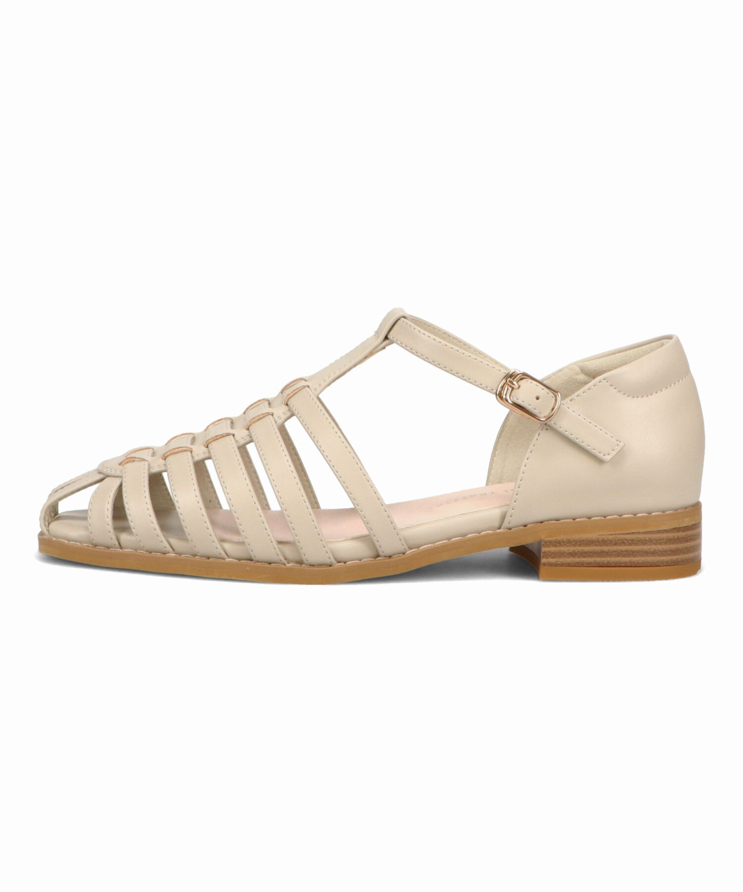 WA Oriental TRaffic「【トレンド】●2025春夏新作●ナローストラップグルカシューズ/52114 グルカサンダル フラット 人気」|サンダル|